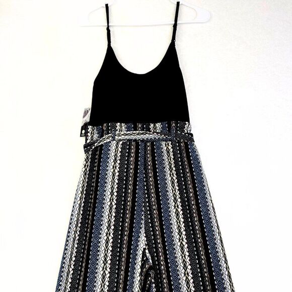 NWT-No Boundaries |Paperbag Waist Jumpsuit Medium (Junior's 7-9) - Picture 5 of 15